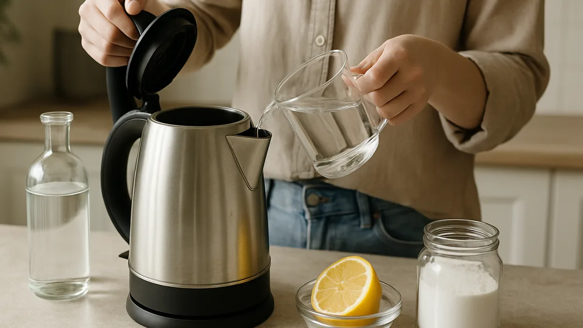 comment nettoyer bouilloire — Comment nettoyer bouilloire : détartrer cafetière naturellement